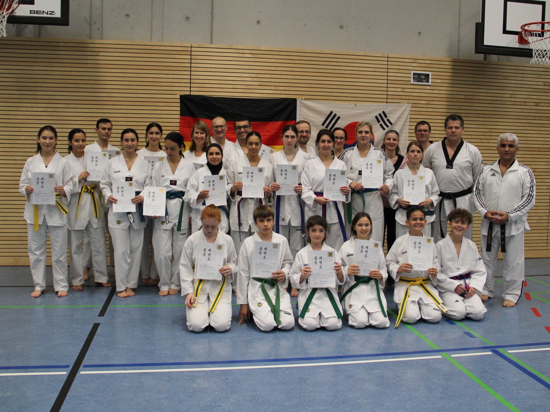 Neuen KUP-Grad verdient erreicht